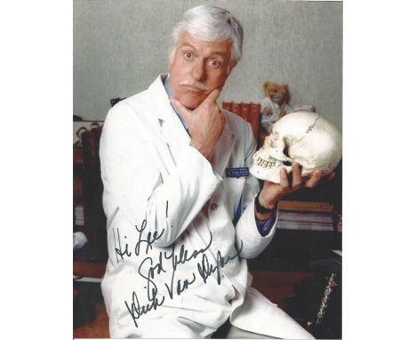 Dick Van Dyke signed 10 x 8 colour Diagnosis Murder Portrait Photo, from in person collection autographed at New York 2009 d
