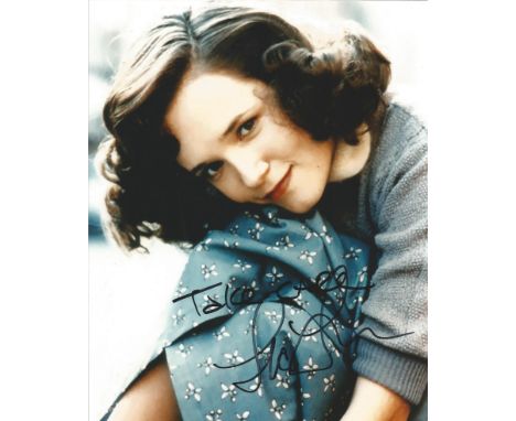  Lea Thompson signed 10 x 8 colour Photoshoot Portrait Photo, from in person collection autographed at London Convention 2015