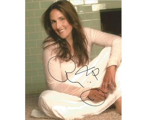  Ricki Lake signed 10 x 8 colour Photoshoot Portrait Photo, from in person collection autographed at BBC Radio London 2017. G