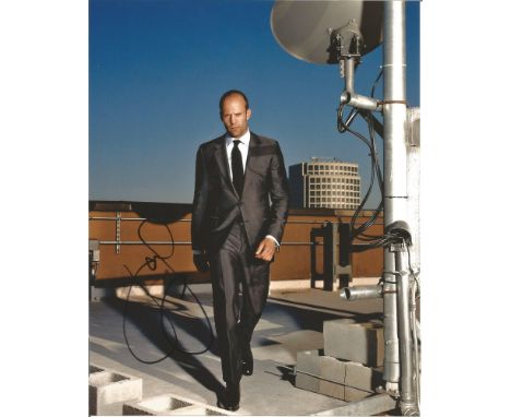  Jason Statham signed 10 x 8 colour Transporter Portrait Photo, from in person collection autographed at London Premiere 2012
