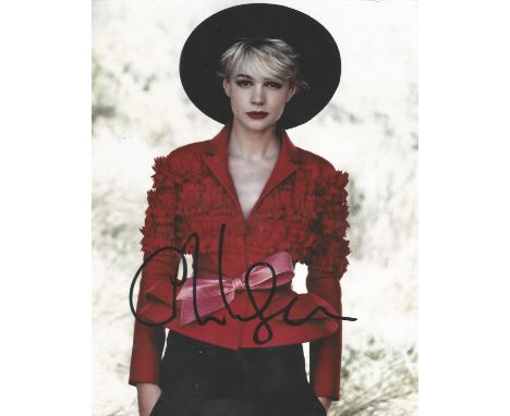  Carey Mulligan signed 10 x 8 colour Photoshoot Portrait Photo, from in person collection autographed at Baftas London 2010. 