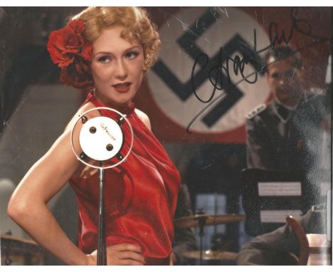  Carice Van Houten signed 10 x 8 colour Inglorious Basterds Portrait Photo, from in person collection autographed at New York
