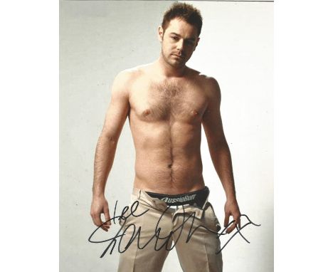  Danny Dyer signed 10 x 8 colour Movie Photoshoot Portrait Photo, from in person collection autographed at London Premiere 20