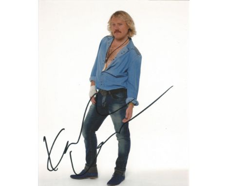  Keith Lemon signed 10 x 8 colour Photoshoot Portrait Photo, from in person collection autographed at ITV Studios London 2012