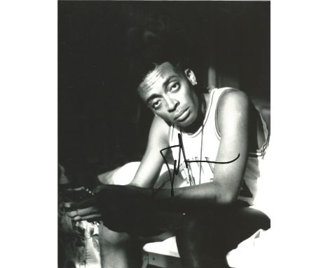  Spike Lee signed 10 x 8 colour Photoshoot Portrait Photo, from in person collection autographed at London Premiere 2008. Goo