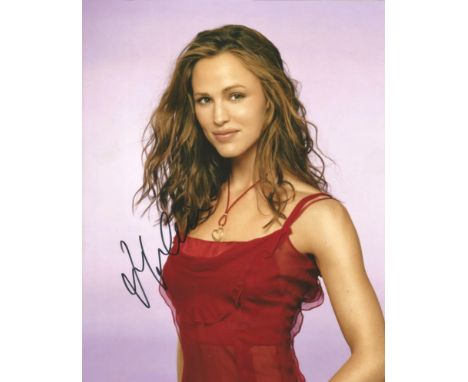  Jennifer Garner signed 10 x 8 colour Photoshoot Portrait Photo, from in person collection autographed at The Kingdom London 