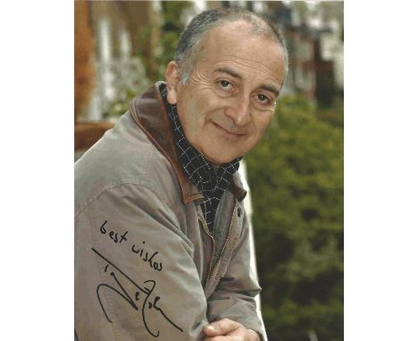  Tony Robinson signed 10 x 8 colour Photoshoot Portrait Photo, from in person collection autographed at ITV Studios London 20