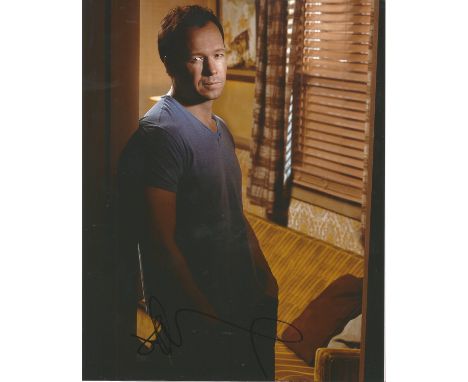 Donnie Wahlberg signed 10 x 8 colour Saw Photoshoot Portrait Photo, from in person collection autographed at BBC Radio 2014. 