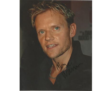  Marc Warren signed 10 x 8 colour Portrait Photo, from in person collection autographed at London Theatre 2011. Good Conditio