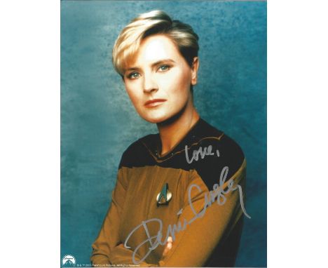  Denise Crosby signed 10 x 8 colour Star Trek Portrait Photo, from in person collection autographed at London Convention 2008