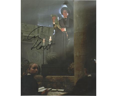 Ian Hart signed 10 x 8 colour Harry Potter Portrait Photo, from in person collection autographed at London Theatre 2009. Good