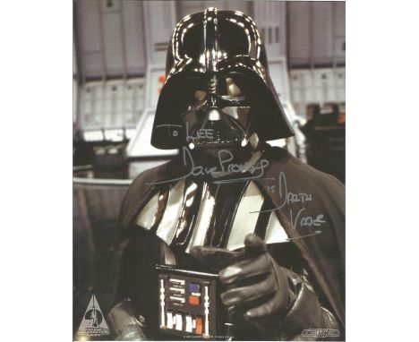  David Prowse signed 10 x 8 colour Star Wars Portrait Photo, from in person collection autographed at Star Wars Convention Lo