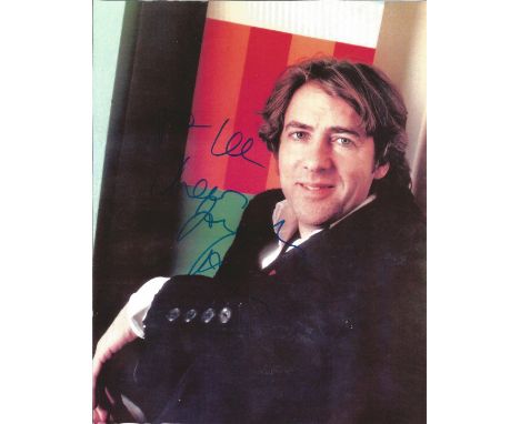 Jonathan Ross signed 10 x 8 colour Photoshoot Portrait Photo, from in person collection autographed at ITV Studios London 20