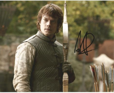  Alfie Allen signed 10 x 8 colour Game Of Thrones Landscape Photo, from in person collection autographed at London Theatre 20