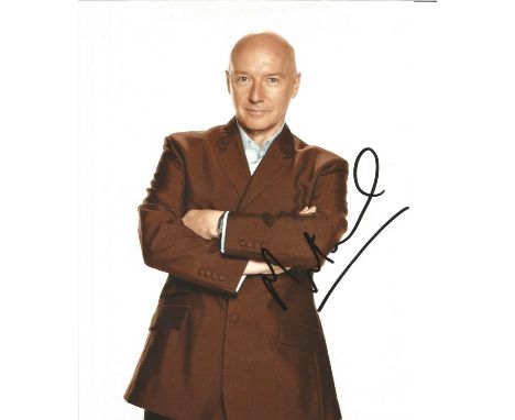 Midge Ure signed 10 x 8 colour Photoshoot Portrait Photo, from in person collection autographed at BBC Radio London 2016. Go
