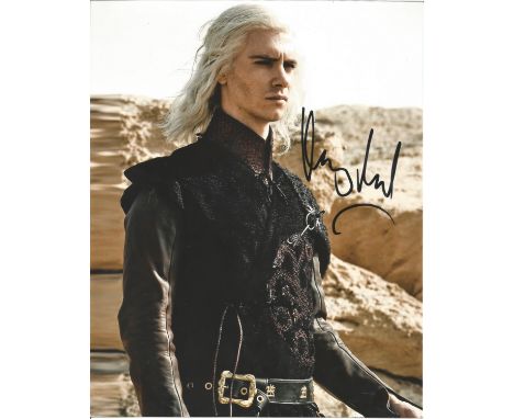  Harry Lloyd signed 10 x 8 colour Game Of Thrones Portrait Photo, from in person collection autographed at Theatre Surrey 201