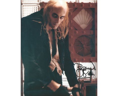 Richard O'Brien signed 10 x 8 colour Rocky Horror Portrait Photo, from in person collection autographed at ITV Studios London
