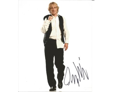  Owen Wilson signed 10 x 8 colour Photoshoot Portrait Photo, from in person collection autographed at Marley And Me London Pr