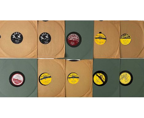 ROCK N ROLL/ ROCKABILLY/ BLUES/ R&amp;B - 78RPM SHELLACS (B &amp; C LETTER LABELS). A fine selection of 22 mixed genre 78rpm 