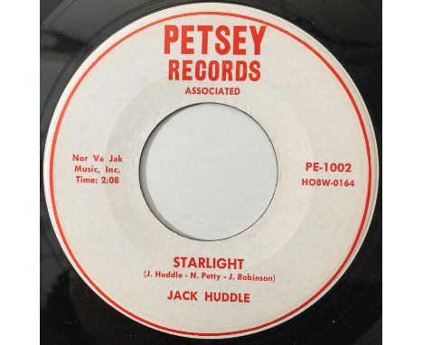 JACK HUDDLE - STARLIGHT / BELIEVE ME (PE-1002). An excellent copy of Jack Huddle - Starlight / Believe Me from 1958. Released