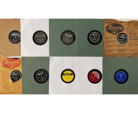 ROCK N ROLL/ ROCKABILLY/ BLUES/ R&amp;B - 78RPM SHELLACS (J &amp; M LETTER LABELS). A fine selection of 32 mixed genre 78rpm 