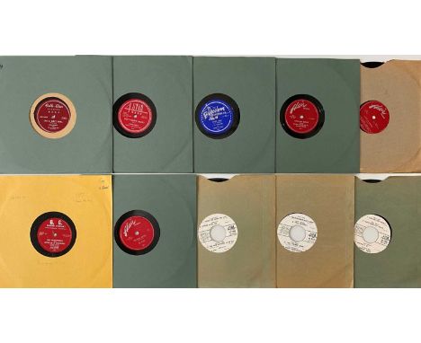 ROCK N ROLL/ ROCKABILLY/ BLUES/ R&amp;B - 78RPM SHELLACS (F &amp; G LETTER LABELS). A fine selection of 19 mixed genre 78rpm 
