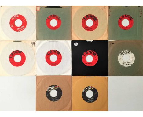 LANOR/ LANDER RECORDS - R&amp;B/ ROCKABILLY/ SOUL - 7" PACK. A superb selection of 10 7" singles, all released on Lanor and L