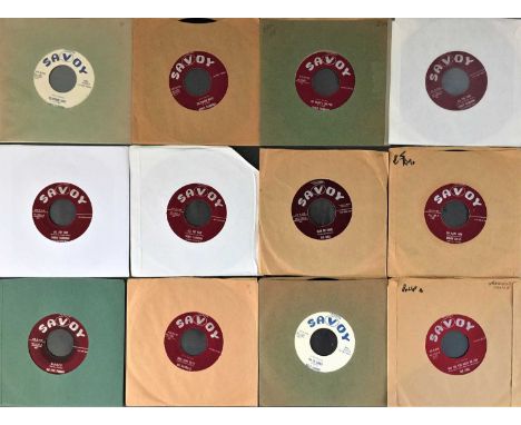SAVOY RECORDS - DOO WOP/ROCKABILLY 7" (ORIGINAL US RECORDINGS). Brill bundle of 13 x original US 7" releases on Savoy Records