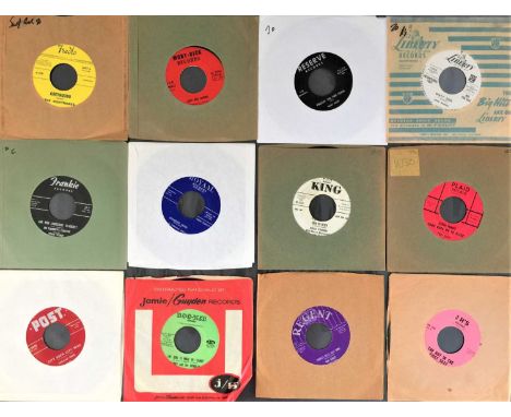 MIXED GENRE - 7" PACK. A nice pack of 15 x 7". Artists/ Titles include The Nightmares - Greyhound (FREDLO 6007, Strong VG+), 