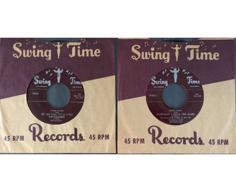 LOWELL FULSON - SWING TIME RECORDS 7" BUNDLE (ORIGINAL US COPIES). Delightful pack of 2 x scarce original US 7" releases on t
