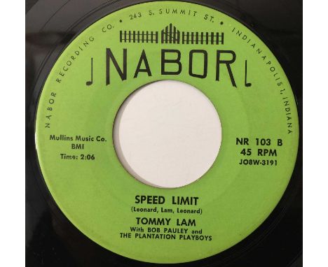 TOMMY LAM - A TEENAGE BIRTHDAY (NABOR NR 103). A lovely copy of the rare Rockabilly 7" from 1958. The record is in lovely Ex 