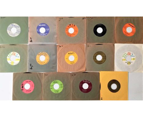 M RECORD LABELS - BLUES/ R&amp;B/ SOUL - 7" PACK. A fantastic selection of 14 7" singles, all released on record labels start