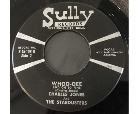 CHARLES JONES AND THE STARDUSTERS - WHOO-OEE C/W NATALIE 7" (SULLY RECORDS S-45-108 - ORIGINAL US COPY). Wicked double header