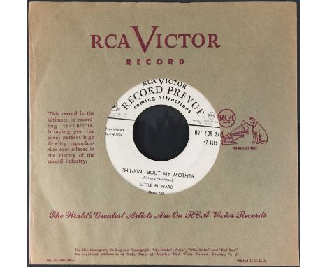 LITTLE RICHARD - GET RICH QUICK 7" (ORIGINAL US DEMO RECORDING - RCA VICTOR 47-4582). Wicked condition original US 7" demo co