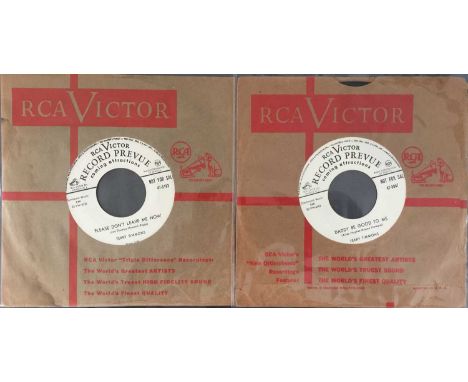 TERRY SIMMONS - ORIGINAL US RCA VICTOR DEMO 7" COLLECTION. 2 more tricky to source original US RCA Victor demo 7" releases fr