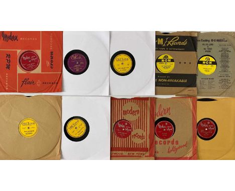 ROCK N ROLL/ ROCKABILLY/ BLUES/ R&amp;B - 78RPM SHELLACS (M &amp; O LETTER LABELS). A quality collection of 28 mixed genre 78