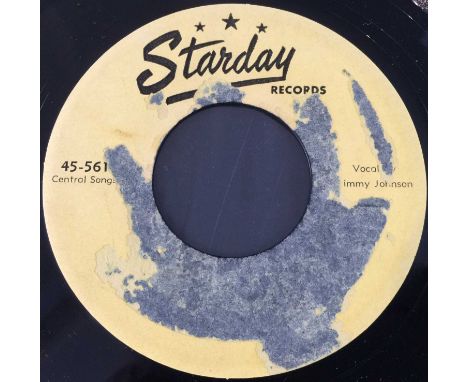 JIMMY JOHNSON - ALL DRESSED UP C/W WOMAN LOVE 7" (STARDAY RECORDS 45-561 - ORIGINAL US COPY). Almost non-existent original US