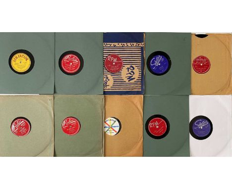 R / S LABELS - 78RPM SHELLAC PACK. A pack of 17 x Shellacs. Artists / Titles include The Howling Wolf - My Baby Stole Off (RP