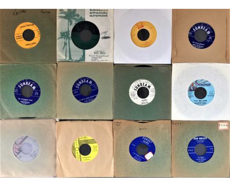ROCKABILLY/ SOUL/ RNR - 7" COLLECTION. Another super mixed selection of 46 7" singles. All in labels starting with the letter