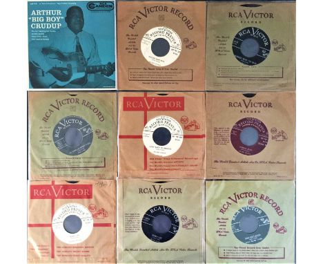 ARTHUR 'BIG BOY' CRUDUP - ORIGINAL US RCA VICTOR 7" COLLECTION (PLUS EP). 9 more hard to source original US RCA 7"/EP release
