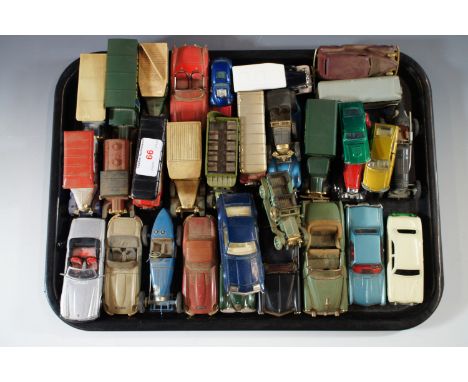Matchbox and Corgi model cars and vans, including Dinky Toys Ford Zephyr No 162, and a Corgi Oldsmobile etc