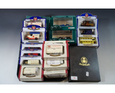 A quantity of Corgi and Oxford die-cast model vehicles 
