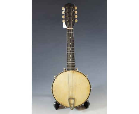 A vintage banjo mandolin
