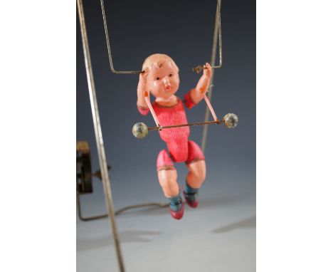 A vintage acrobat toy