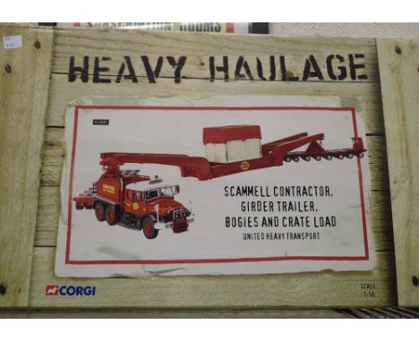 Boxed Corgi 1:50 scale Heavy Haulage set code CC12307 United Heavy Transport