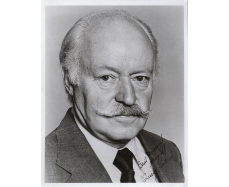 Actor Larry Gates Signed 10 X 8 B/W Portrait Photo. Lawrence Wheaton Gates was an American actor. His notable roles include H