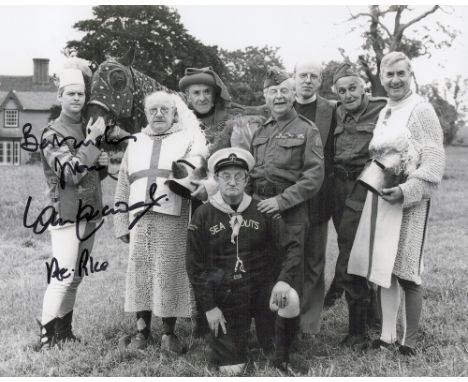 Ian Lavender signed Dads Army 10x8 black and white photograph. Dad's Army is a British television sitcom about the UK's Home 