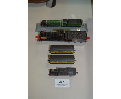 Ertl Diecast Thomas the Tank Engine and a Diecast Flying Scotsman Model 