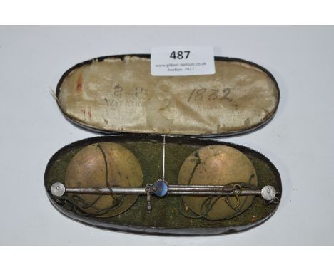 Cased Weighing Scales Circa 1832