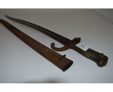 French Cheseoint Bayonet with Scabbard 